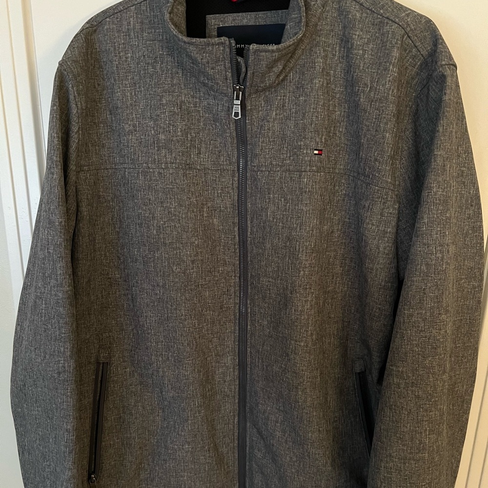 Gray Tommy Hilfiger jacket